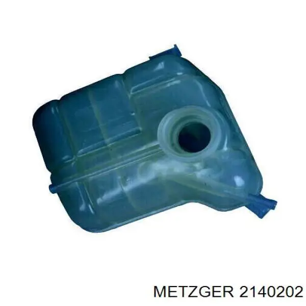Бачок системи охолодження, розширювальний 2140202 Metzger
