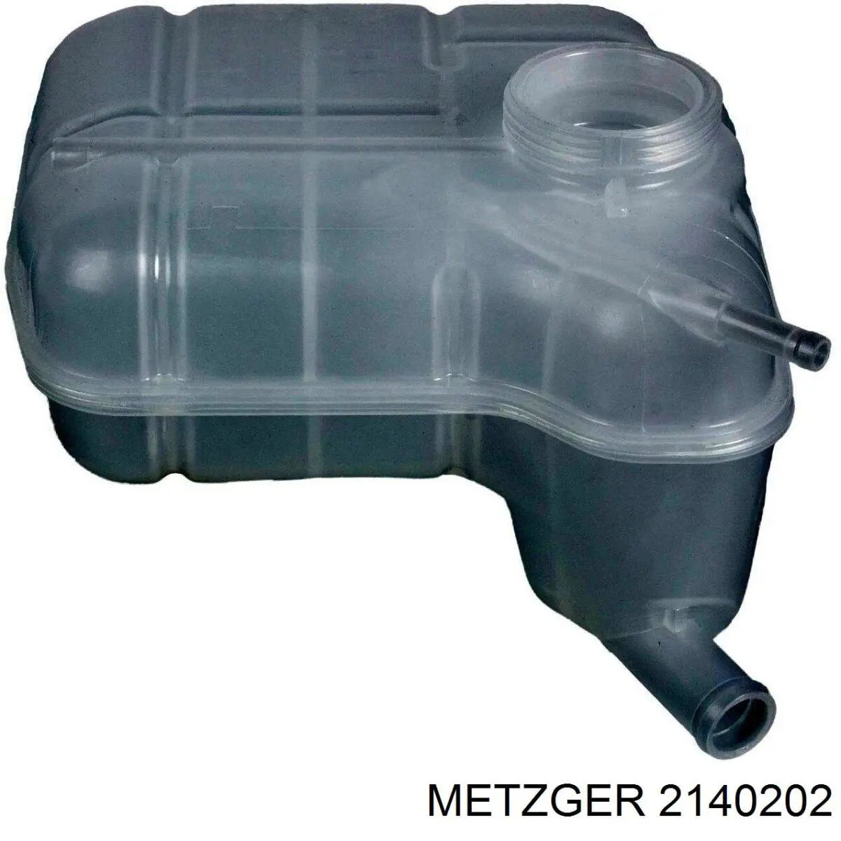 Бачок системи охолодження, розширювальний 2140202 Metzger