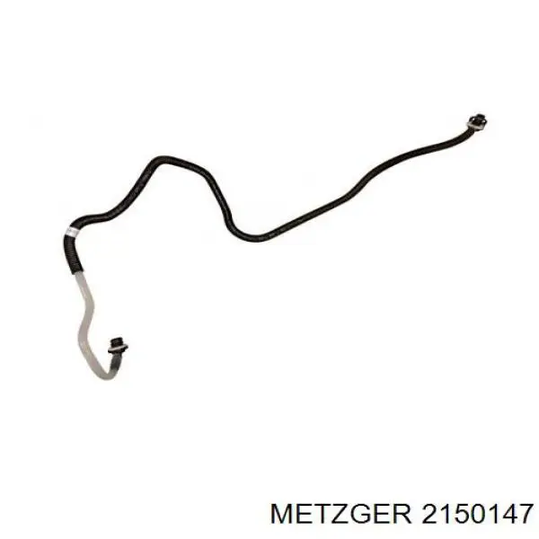 Трубка топливная, от ТНВД к топливной рейке Metzger 2150147