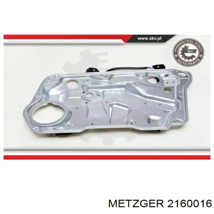 Стеклоподъемник передней правой двери 2160016 Metzger