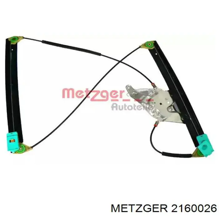 Механизм стеклоподъемника двери передней правой Metzger 2160026