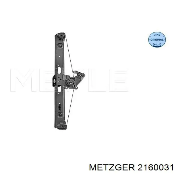 2160031 Metzger механизм стеклоподъемника двери задней левой