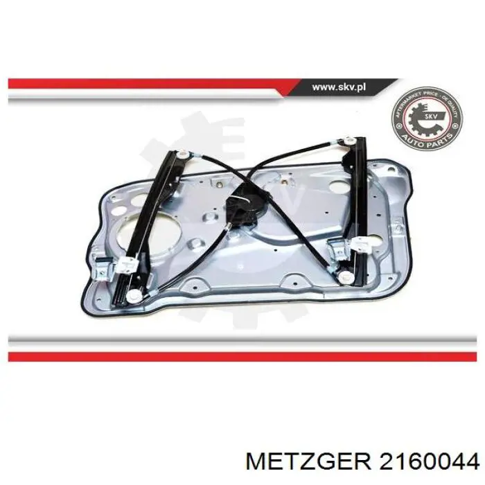 Стеклоподъемник передней левой двери 2160044 Metzger
