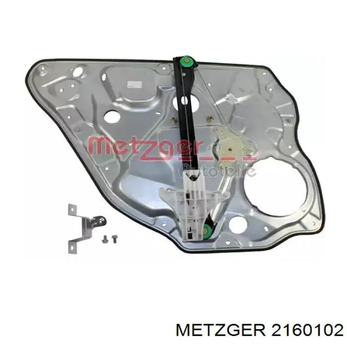 Механизм стеклоподъемника двери задней правой 2160102 Metzger