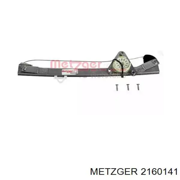 Механизм стеклоподъемника двери задней левой 2160141 Metzger