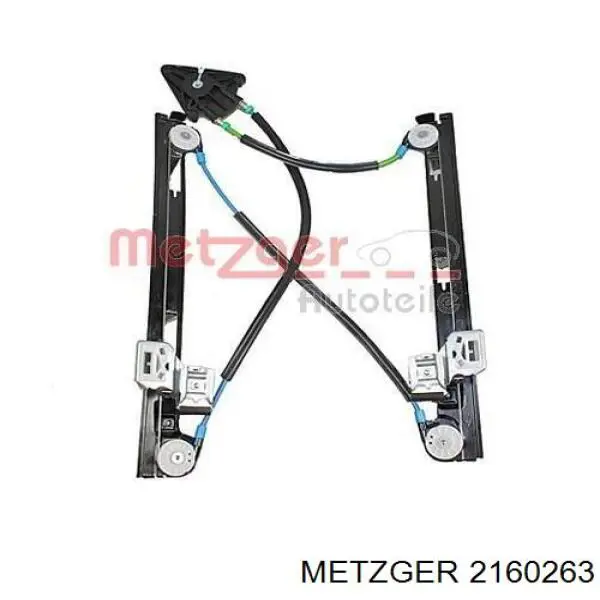 2160263 Metzger механизм стеклоподъемника двери передней левой
