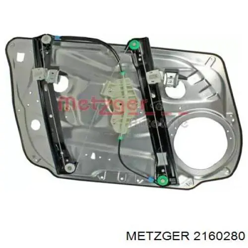 Mecanismo de acionamento de vidro da porta dianteira direita para Mercedes C (W204)