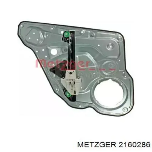 Mecanismo de acionamento de vidro da porta traseira direita para Seat Leon (1M1)