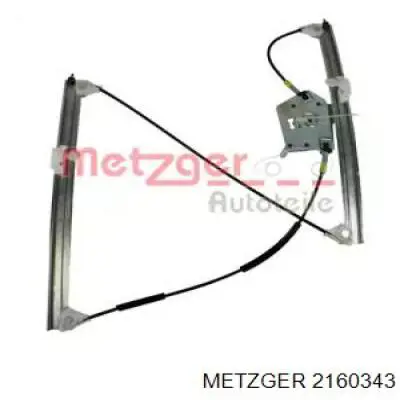 Механизм стеклоподъемника двери передней левой Metzger 2160343