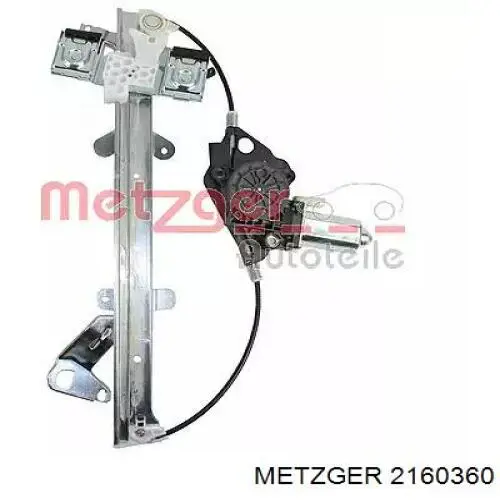 Механизм стеклоподъемника двери передней правой Metzger 2160360