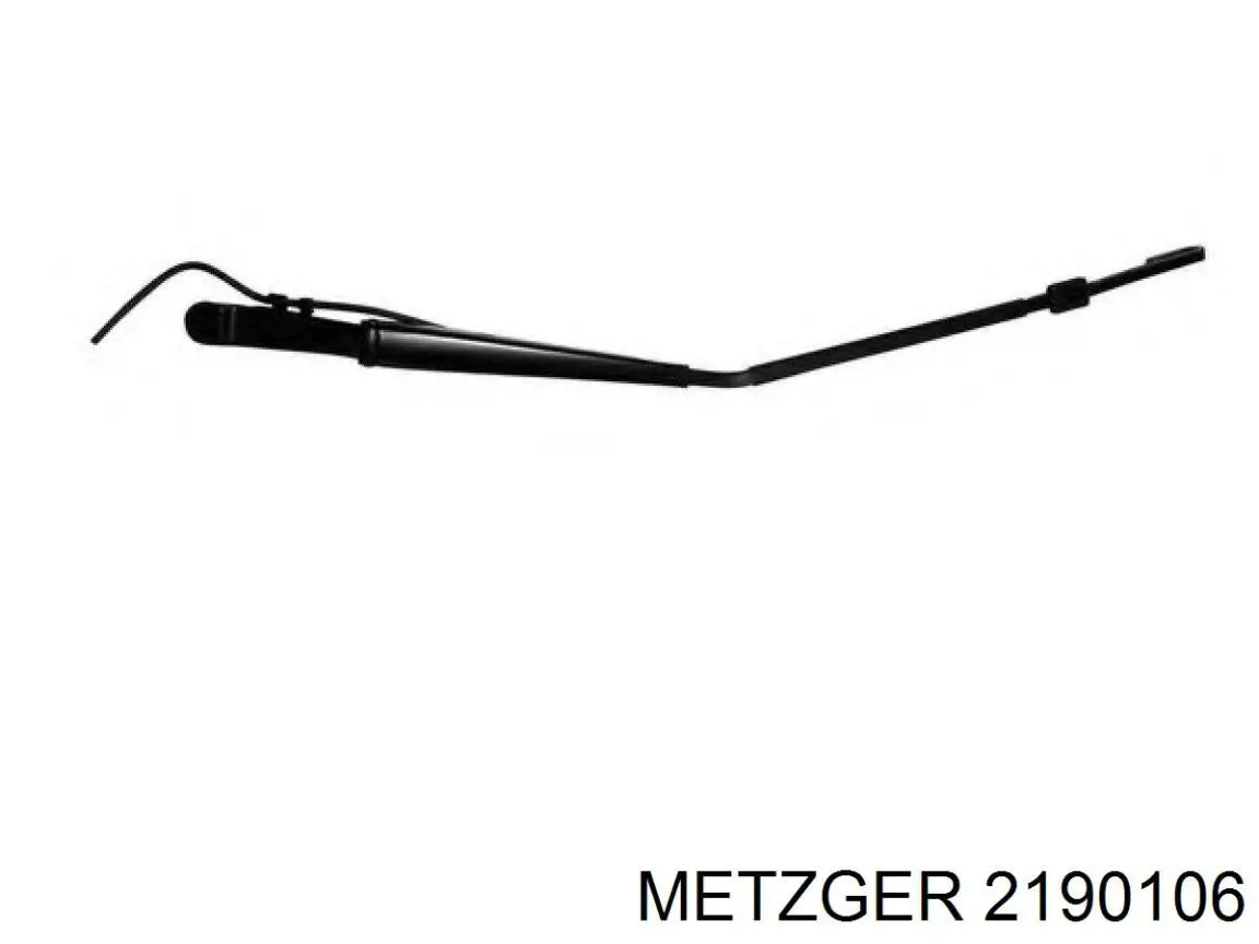 2190106 Metzger рычаг-поводок стеклоочистителя лобового стекла