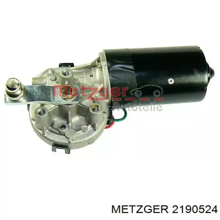 2190524 Metzger мотор стеклоочистителя лобового стекла