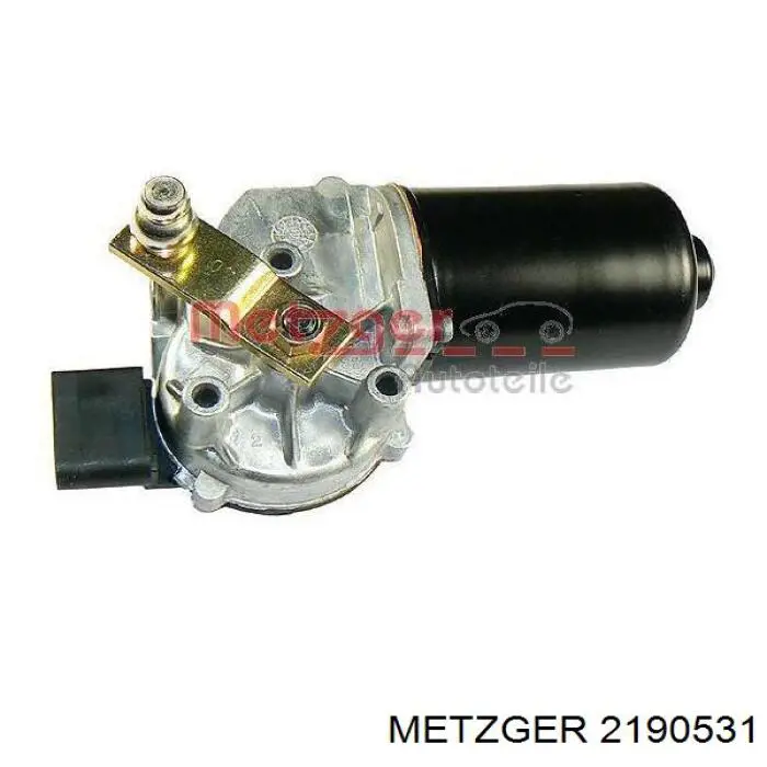 2190531 Metzger мотор стеклоочистителя лобового стекла