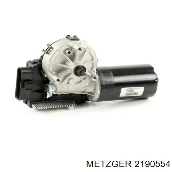 2190554 Metzger мотор стеклоочистителя лобового стекла