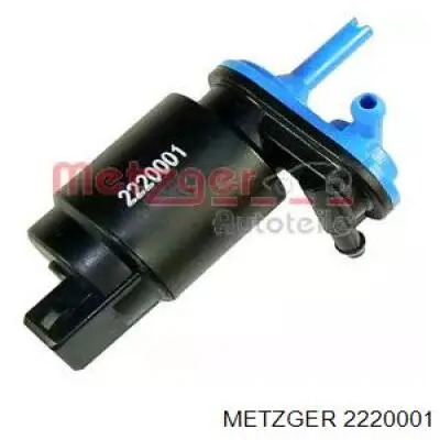 2220001 Metzger Мотор омывателя лобового стекла