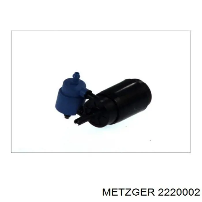 2220002 Metzger насос-мотор омывателя стекла переднего/заднего