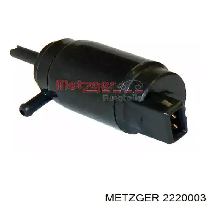 Насос-мотор омывателя стекла переднего Metzger 2220003