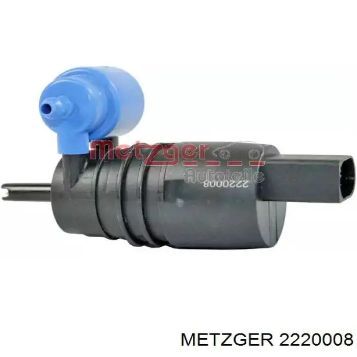 Насос-мотор омывателя стекла переднего/заднего Metzger 2220008