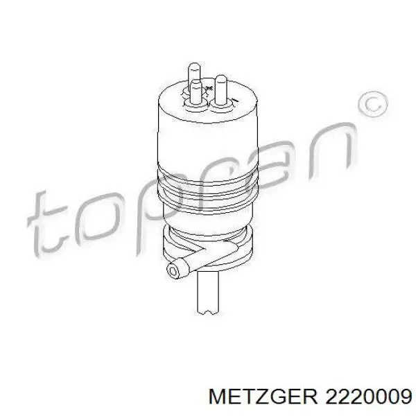Моторчик омывателя 8600 Autotechteile