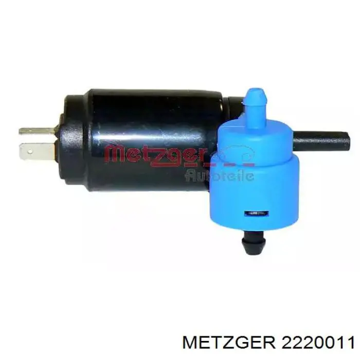 2220011 Metzger насос-мотор омывателя стекла переднего/заднего