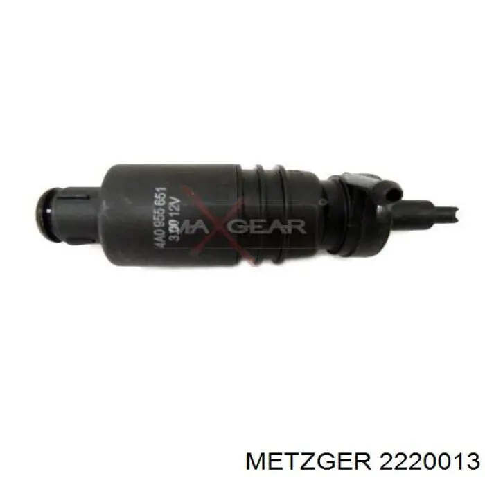 2220013 Metzger насос-мотор омывателя стекла переднего