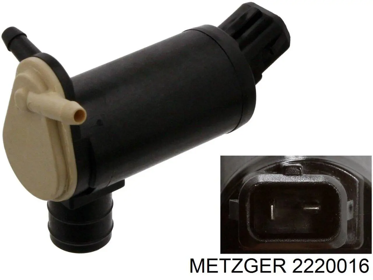 DP667 JP Group Мотор омывателя стекла передний/задний