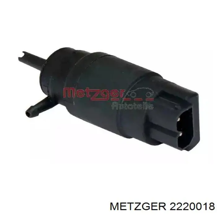 2220018 Metzger насос-мотор омывателя стекла переднего