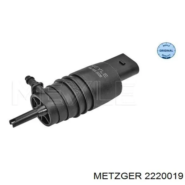 Bomba de limpiaparabrisas delantera 2220019 Metzger