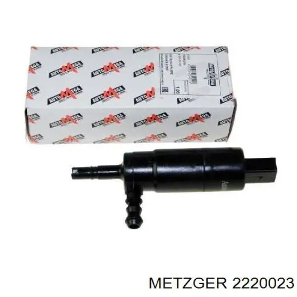 Насос омывателя фар 2220023 Metzger