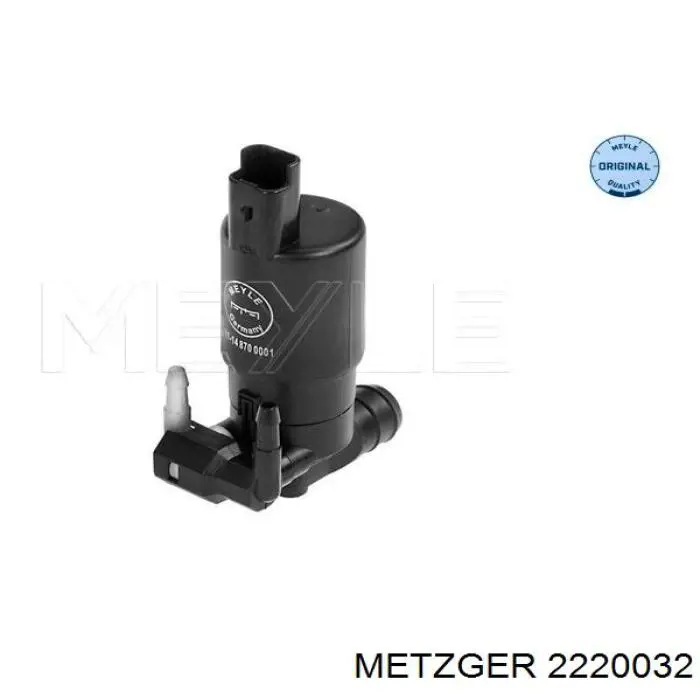Купить 2220032 Metzger Моторчик омывателя переднего стекла