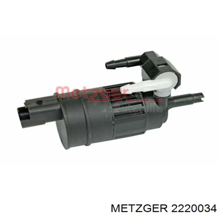 Насос-мотор омывателя стекла переднего/заднего Metzger 2220034