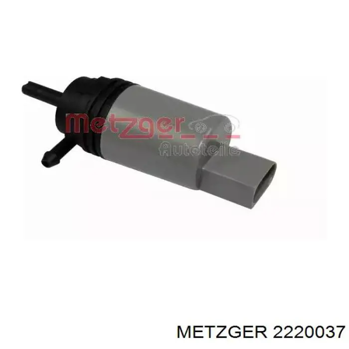 2220037 Metzger насос-мотор омывателя стекла переднего