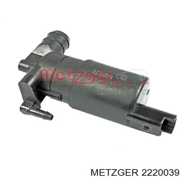 2220039 Metzger насос-мотор омывателя стекла переднего