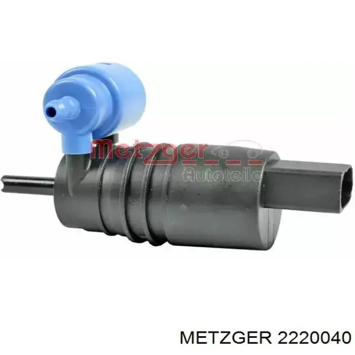 Насос-мотор омывателя стекла переднего/заднего Metzger 2220040
