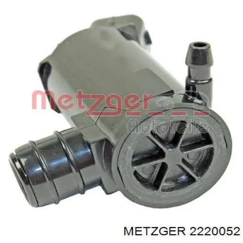 2220052 Metzger bomba de motor de fluido para lavador de vidro dianteiro