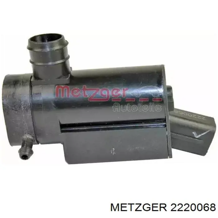 2220068 Metzger bomba de motor de fluido para lavador de vidro traseiro