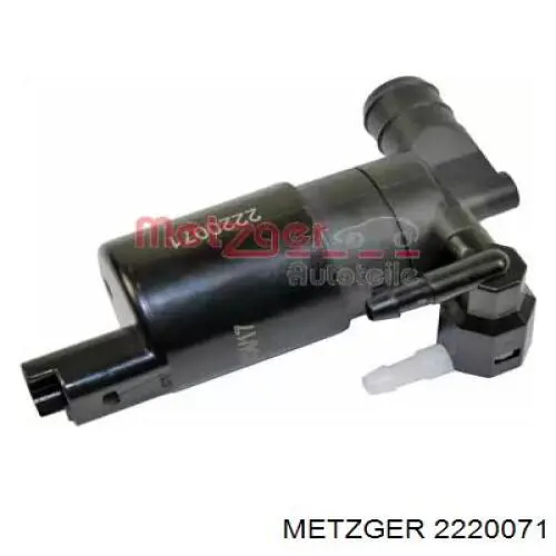 Насос-мотор омывателя стекла переднего Metzger 2220071