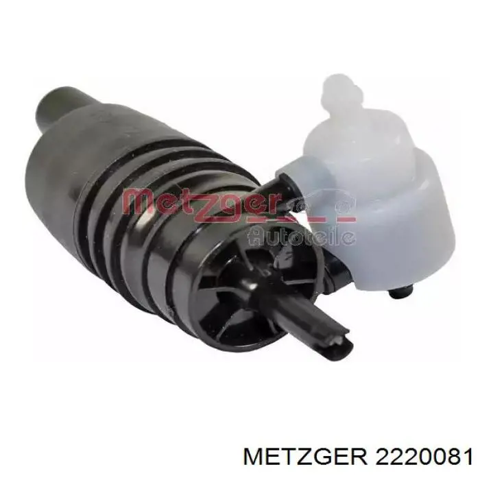 2220081 Metzger bomba de motor de fluido para lavador de vidro dianteiro/traseiro