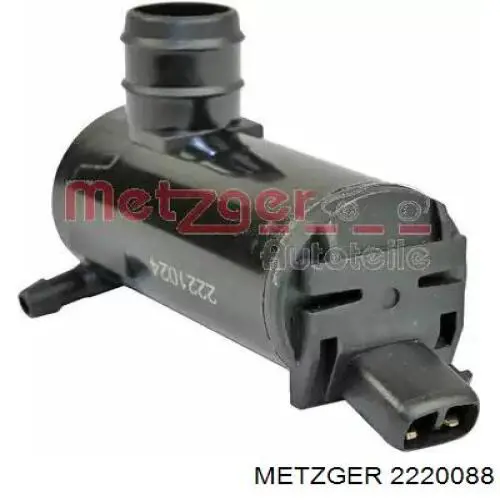 2220088 Metzger насос-мотор омывателя стекла переднего