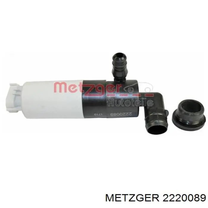 2220089 Metzger bomba de motor de fluido para lavador de vidro dianteiro