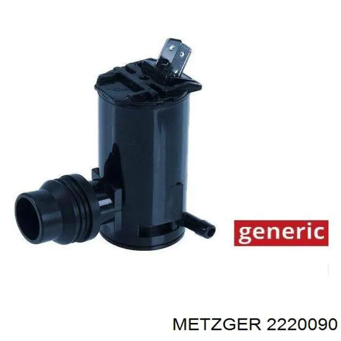 2220090 Metzger насос-мотор омывателя стекла переднего