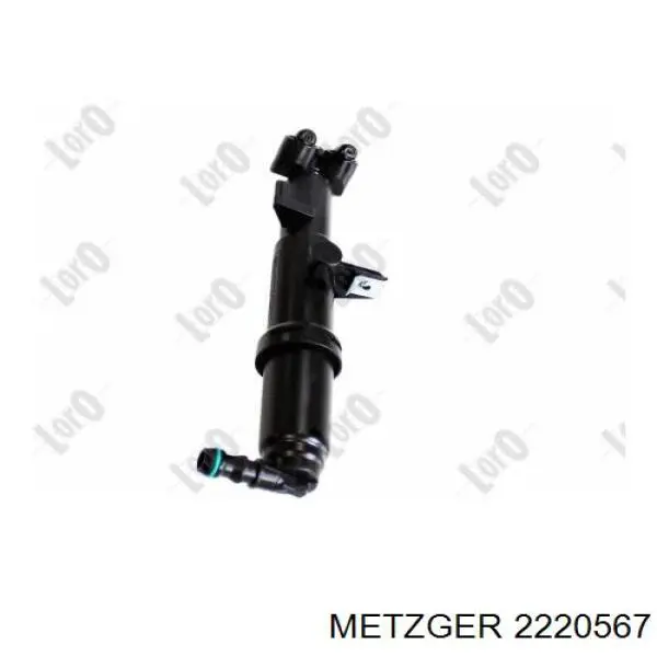 2220567 Metzger injetor de fluido para lavador da luz dianteira esquerda