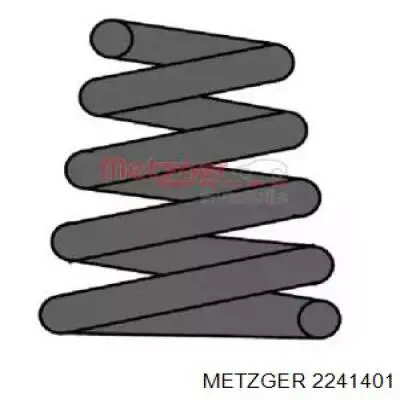 2241401 Metzger пружина передняя