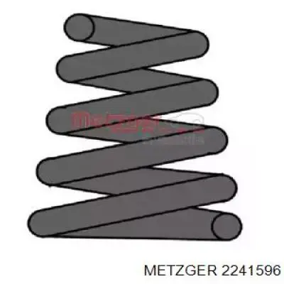 2241596 Metzger пружина передняя
