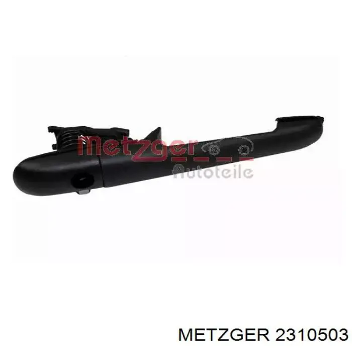 2310503 Metzger maçaneta externa da porta lateral (deslizante)