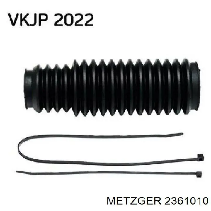 Шланг ГУР высокого давления от насоса до рейки (механизма) Metzger 2361010