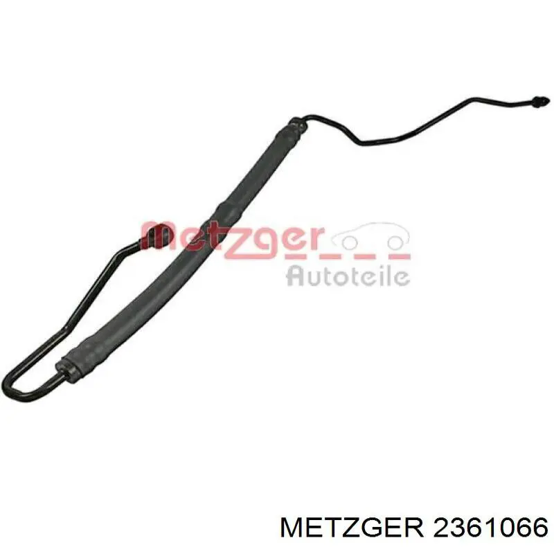 2361066 Metzger шланг гур высокого давления от насоса до рейки (механизма)