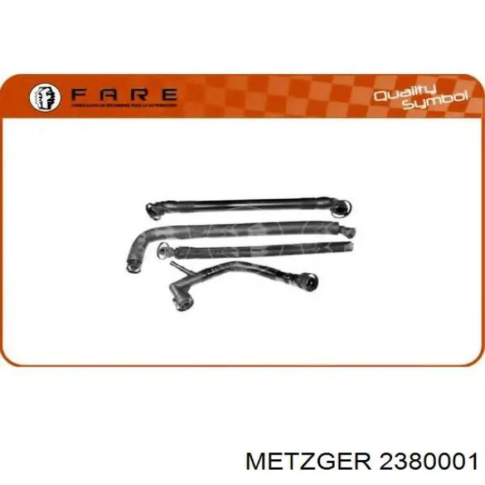 2380001 Metzger Шланг для удаления воздуха
