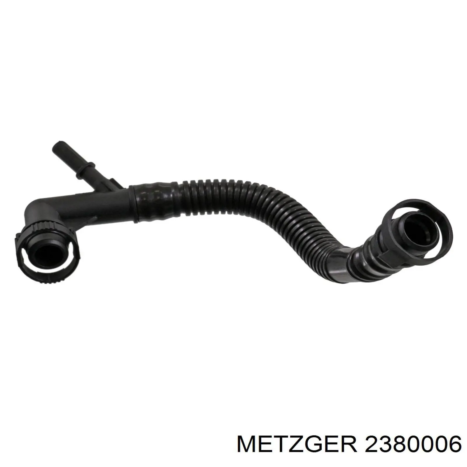 Патрубок вентиляции картера, маслоотделителя Metzger 2380006 цена, от 14.10 USD