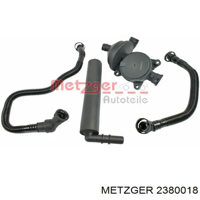 2380018 Metzger cano derivado de ventilação de cárter (de separador de óleo)